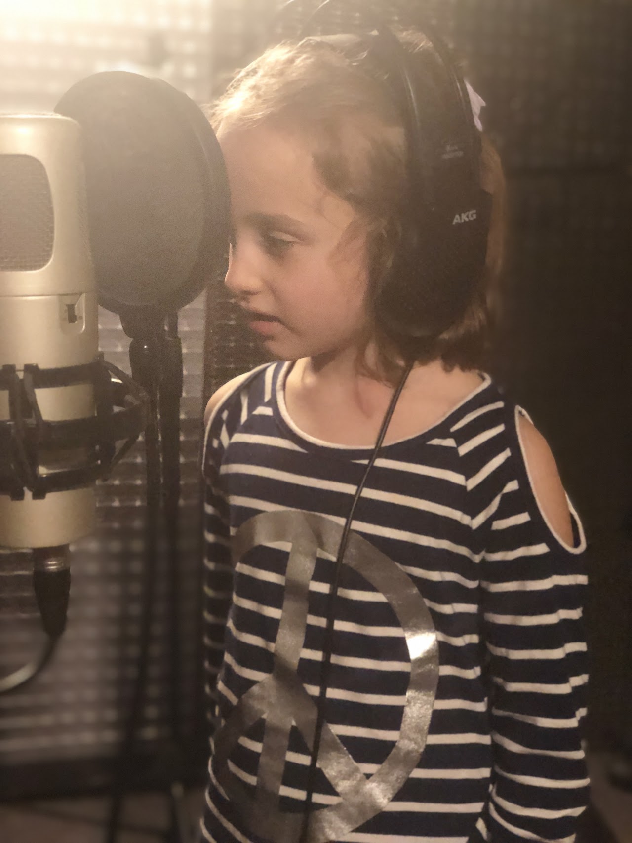 Sesión de grabación vocal en JCM Productora